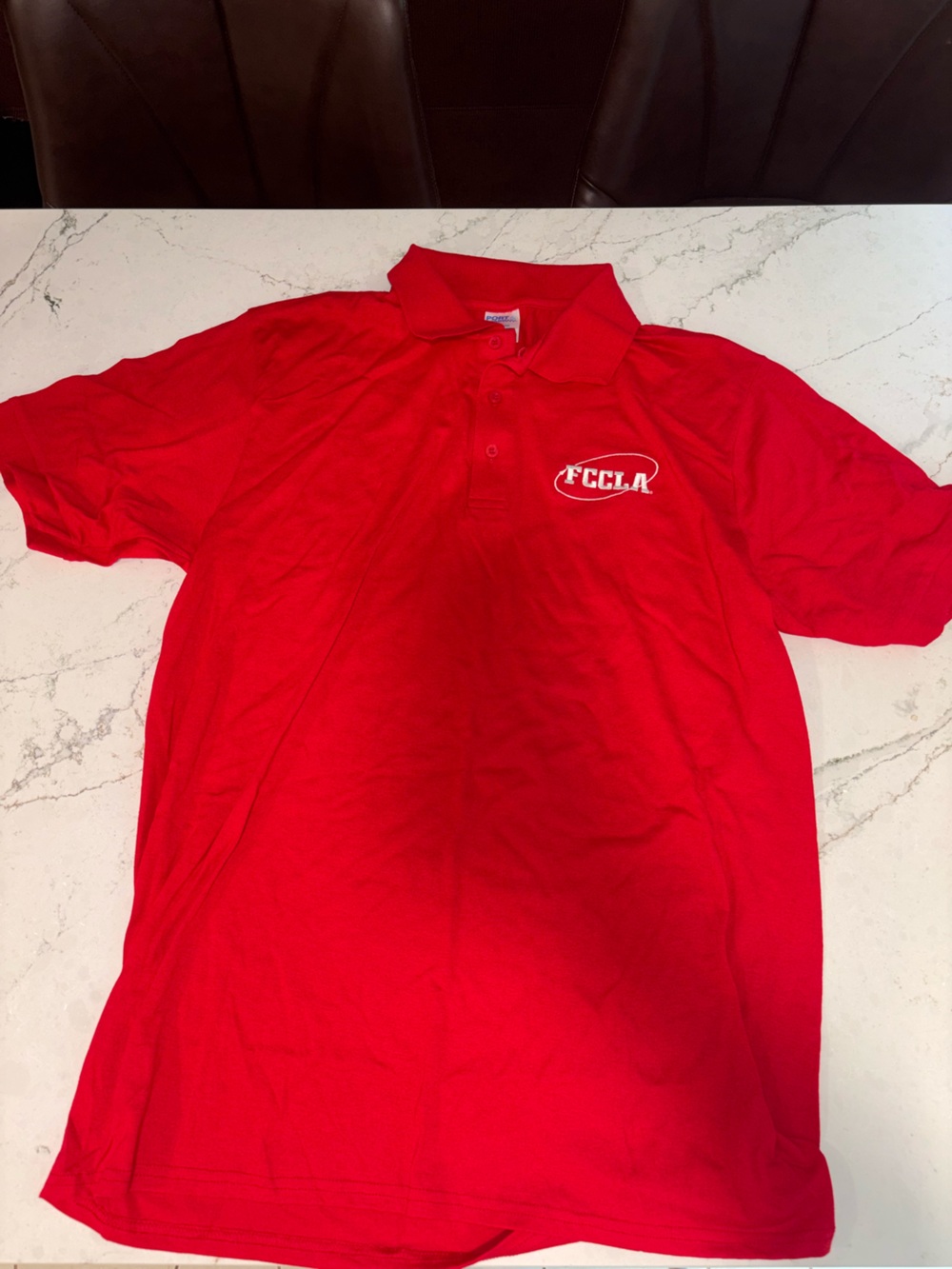Red Polo Shirt - Short Sleeve FCCLA